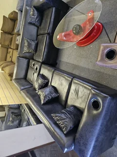 New L shape couch with console