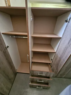 New 4 door melamine wardrobes