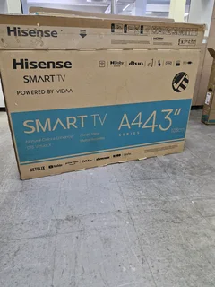 New hisense 43inch smart tv