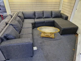 New u shape couch