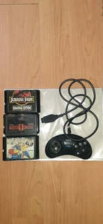 Old school controller and 90&#39;s games