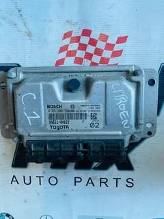 Toyota Agya  Ecu Compyter Box 89661-0h023 0261208702  02 1kr-fe