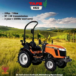 Tafe 6022 4 wd Tractors available for sale at Mad Farmer SA Middelburg MP.