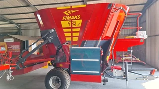 Fimaks 12m³ Vertical Feed Mixers available for sale at Mad Farmer SA Middelburg MP.