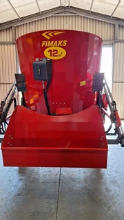Fimaks 12m³ Vertical Feed Mixers available for sale at Mad Farmer SA Middelburg MP.