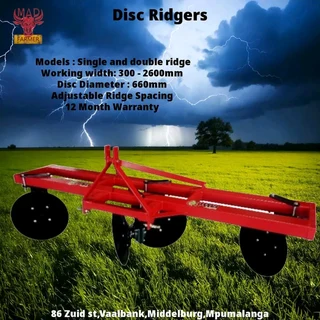 HD Disc Ridgers available for sale at Mad Farmer SA Middelburg MP.