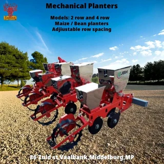 2 and 4 row Planters available for sale at Mad Farmer SA Middelburg MP.