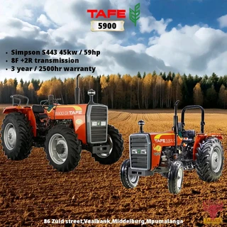 Tafe Tractors available for sale at Mad Farmer SA Middelburg MP.