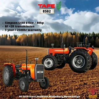 Tafe Tractors available for sale at Mad Farmer SA Middelburg MP.