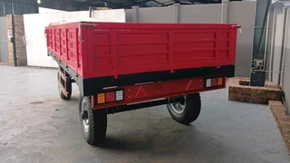 Brand new 6 ton farm trailers available for sale at Mad Farmer SA Middelburg MP.