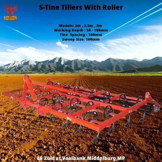 S-tine Tillers available for sale at Mad Farmer SA Middelburg MP.