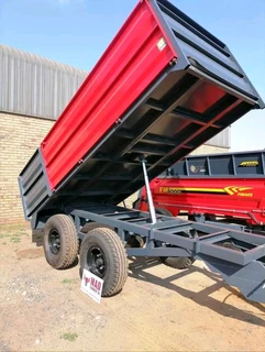 New 6 Ton Tipper Trailers available for sale at Mad Farmer SA Middelburg MP.