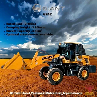 G942 Wheel Loaders 2 ton available for sale at Mad Farmer SA Middelburg MP.