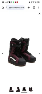 Vans - Jill Perkins Black/Burgun HI- Standard Pro Adventure Boots