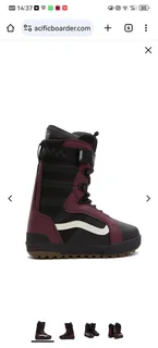 Vans - Jill Perkins Black/Burgun HI- Standard Pro Adventure Boots