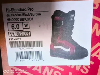 Vans - Jill Perkins Black/Burgun HI- Standard Pro Adventure Boots
