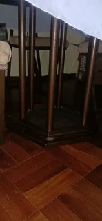 Oak wood dinning table