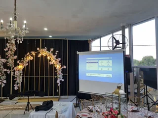 Projector/ Screen hire/ slideshow presentation/ photography/ video/ sound/ movie night/ 360