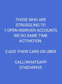 Indriver Profiles Same Day Activations