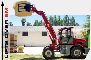 TELESCOPIC LOADER / TELESKOPIESE LAAIGRAAF / GRONDVERSKUIWING