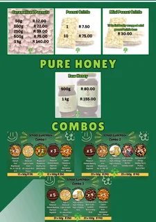 Dried fruit and nuts