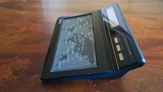 Vintage World Time Touch Clock