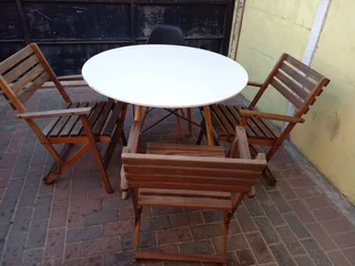 Coffee Table &amp; Chairs