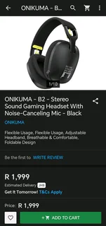 Onikuma B2 Gaming Headset