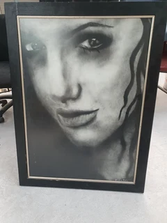 Nadia Bezuidenhout (Can you see me? )Black &amp; White Print.