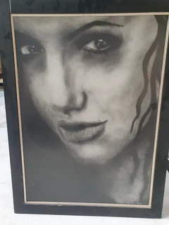 Nadia Bezuidenhout (Can you see me? )Black &amp; White Print.