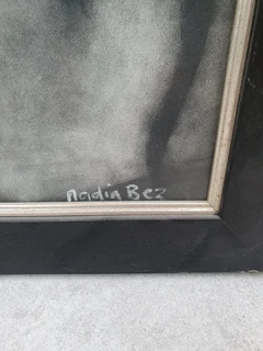 Nadia Bezuidenhout (Can you see me? )Black &amp; White Print.