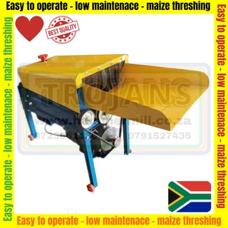 Trojans CT1 Corn thresher with 220V electric motor maize threshing machine