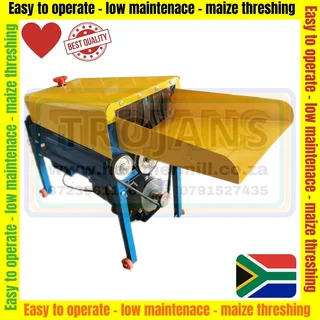 Trojans CT1 Corn Thresher machine with 220V electric motor separate corn from cob easily