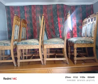 Yellow Hood Table with chairs