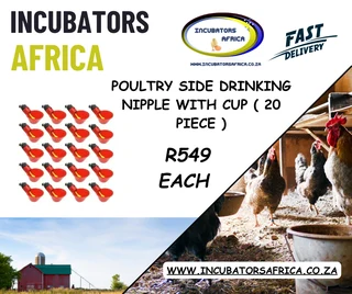 Plastic Vale pack of 20 Drinkers for Chickens