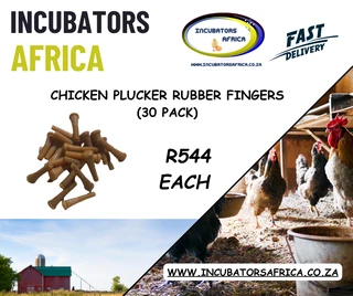 Chicken Plucker Finger Vale Pack of 30 For all Pluckers