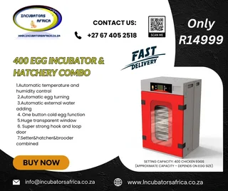 400 EGG Large Incubator automatic