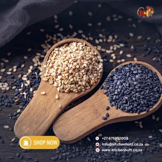Order High-Quality Black Sesame Seeds &amp; White Sesame Seeds Online