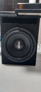 12" Targa subwoofer and box