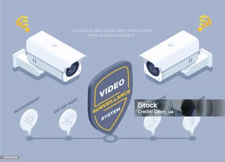 Security cameras setups.