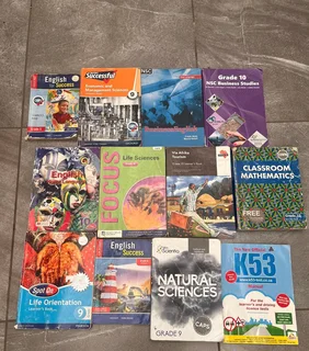 Second hend text books for grade 9 and 10