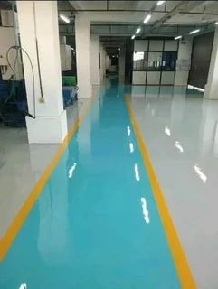 Concrete flooring installations