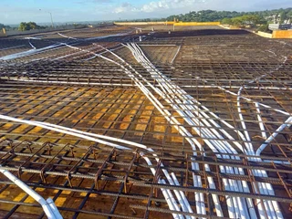 Concrete flooring installations