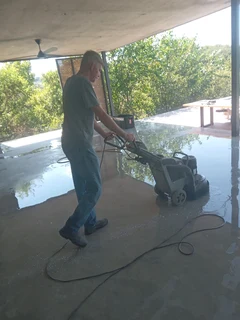 Gaint old town flooring concrete installations