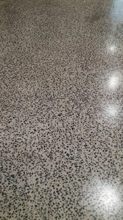 Concrete flooring installations.