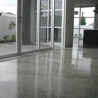 Concrete flooring installations.