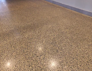 Concrete flooring installations.