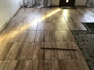 Fitted cupboards, tilling, ceilings,   building houses and vibrant walls and clear view