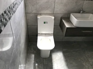 Fitted cupboards, tilling, ceilings,   building houses and vibrant walls and clear view