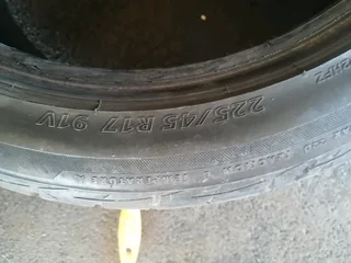 205 45 17 inch tyres for sale good thread life
